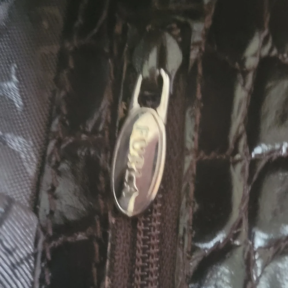 FURLA BRERA CROC SHOULDER BAG - Picture 12 of 13